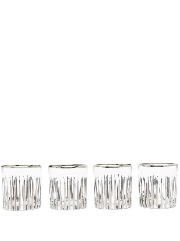 Platinum Glasses (set of Four)