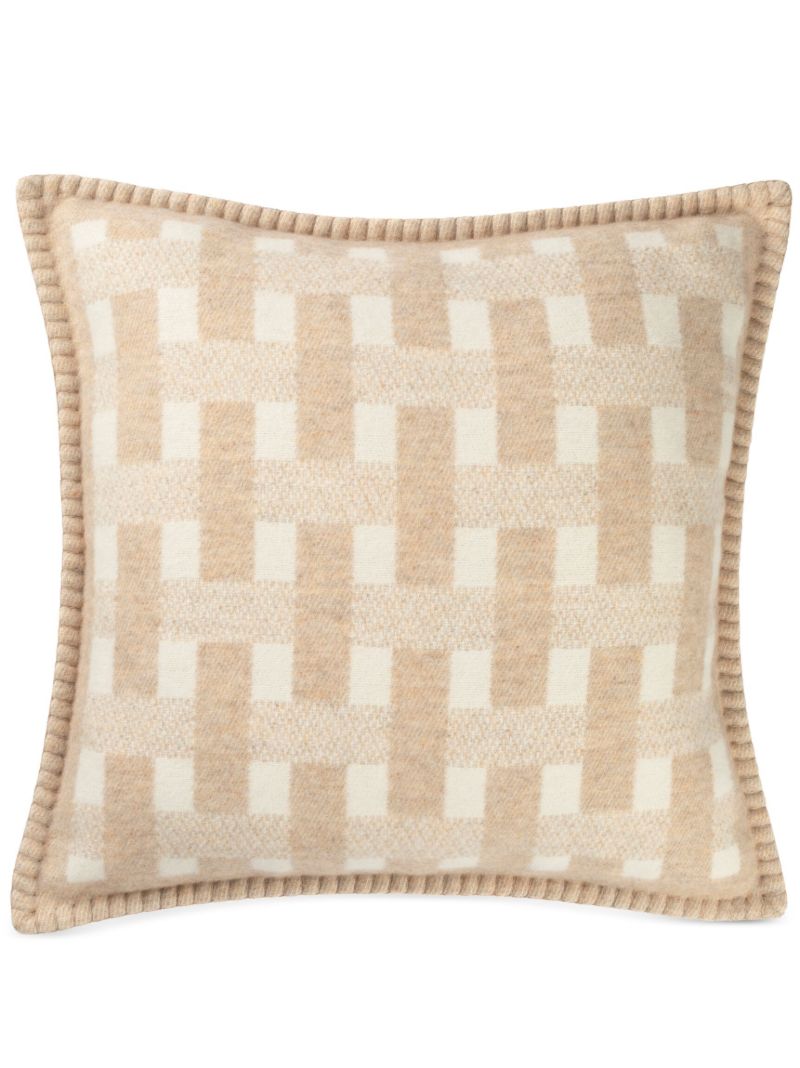 Stitched Basketweave Cushion
