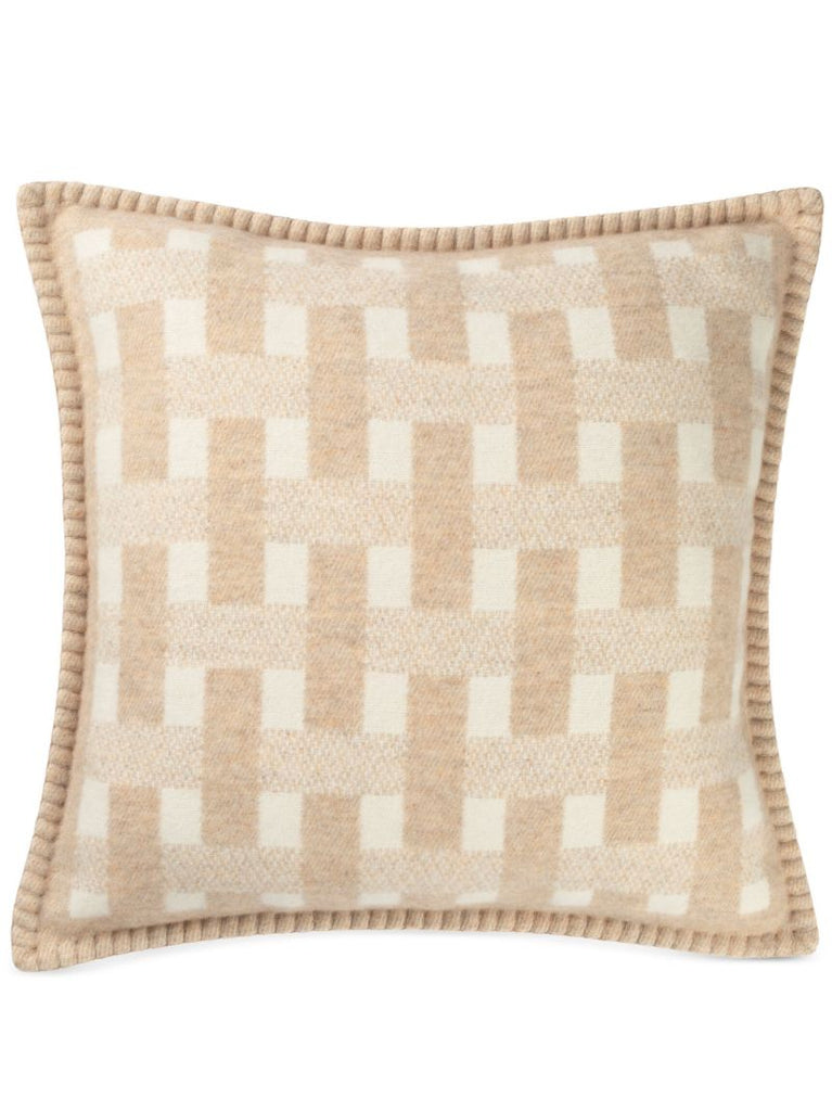 Stitched Basketweave Cushion