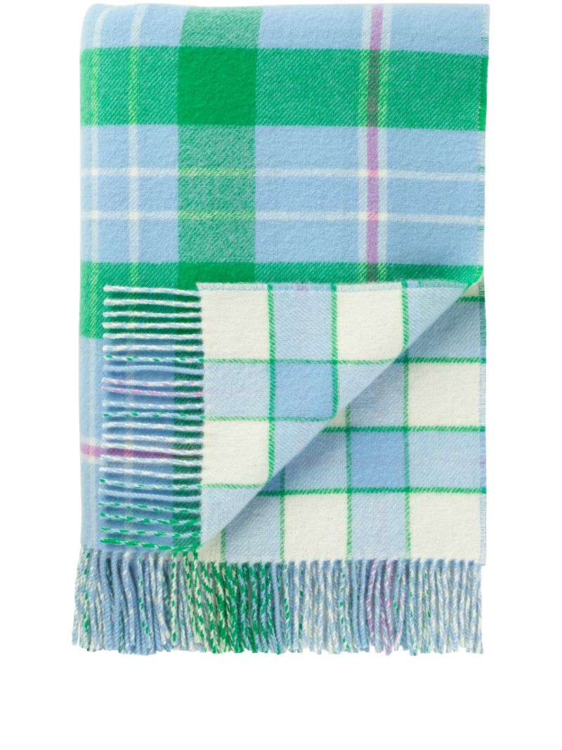 Reversible Wool Throw