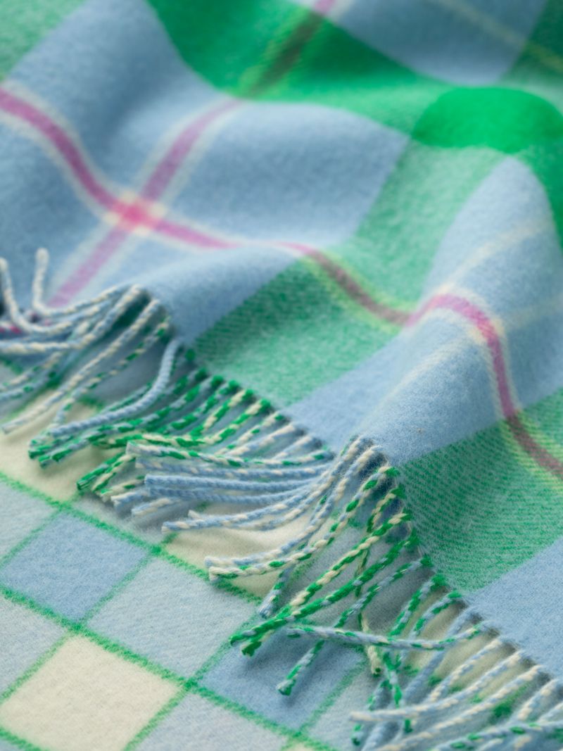 Reversible Wool Throw