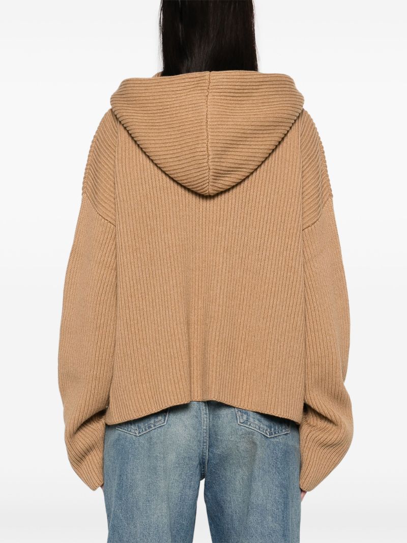 Ribbed Hoodie