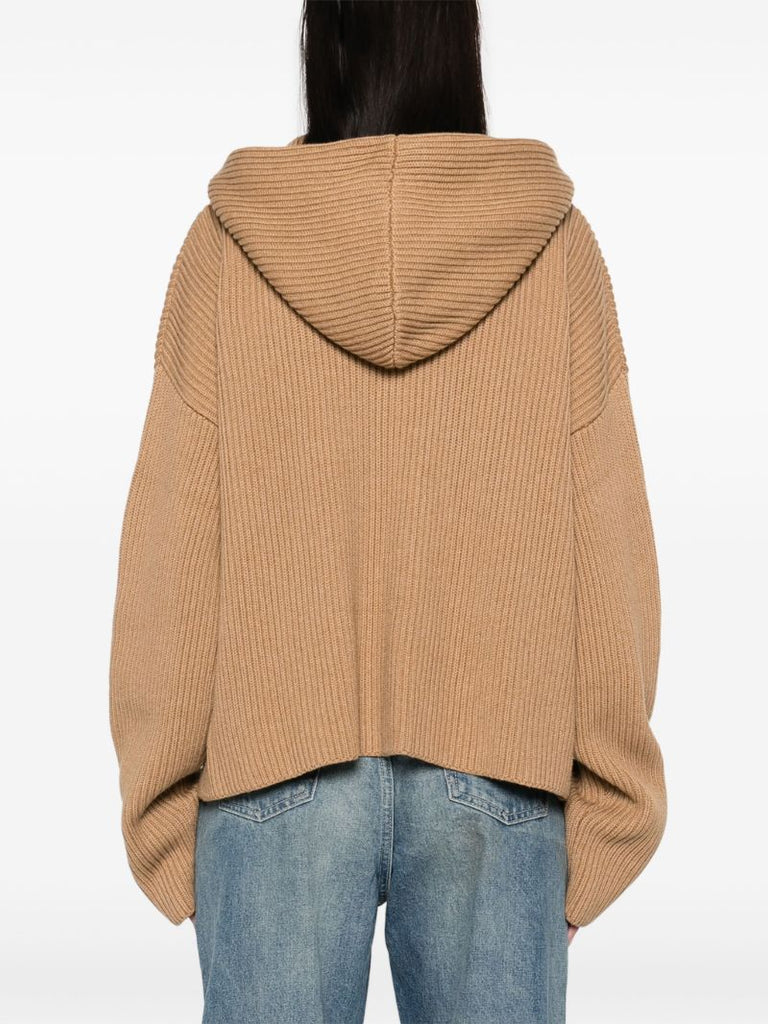 Ribbed Hoodie