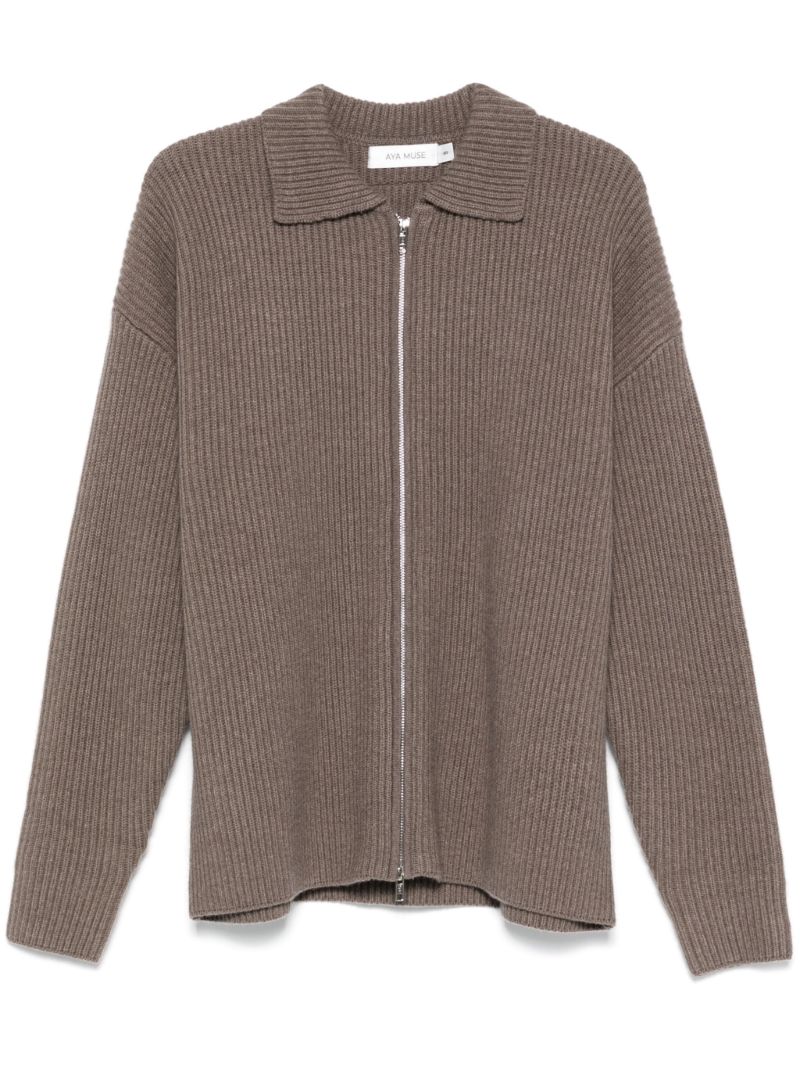 Ribbed Cardigan