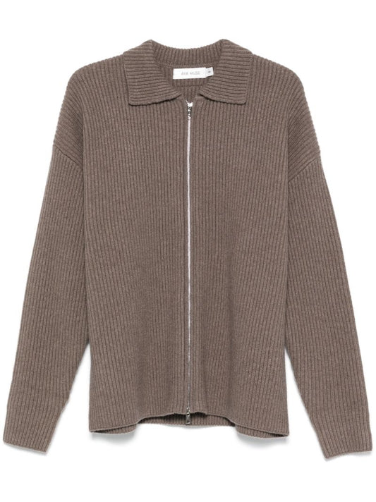 Ribbed Cardigan