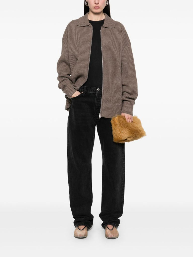 Ribbed Cardigan