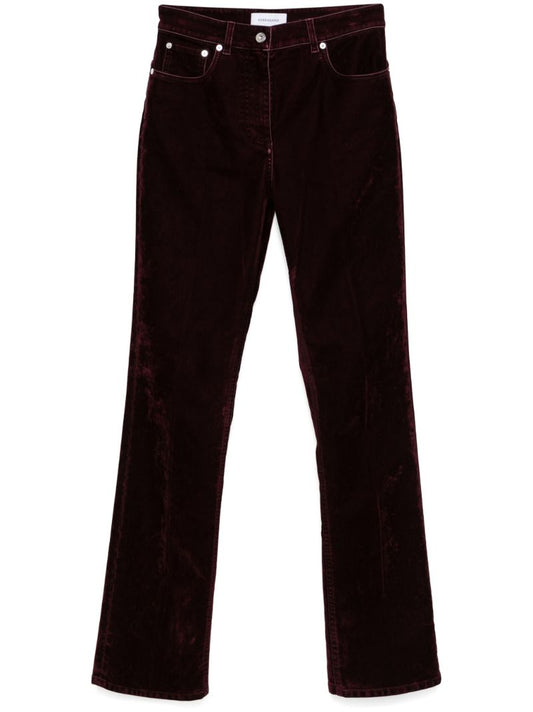 Red Velvet Trousers