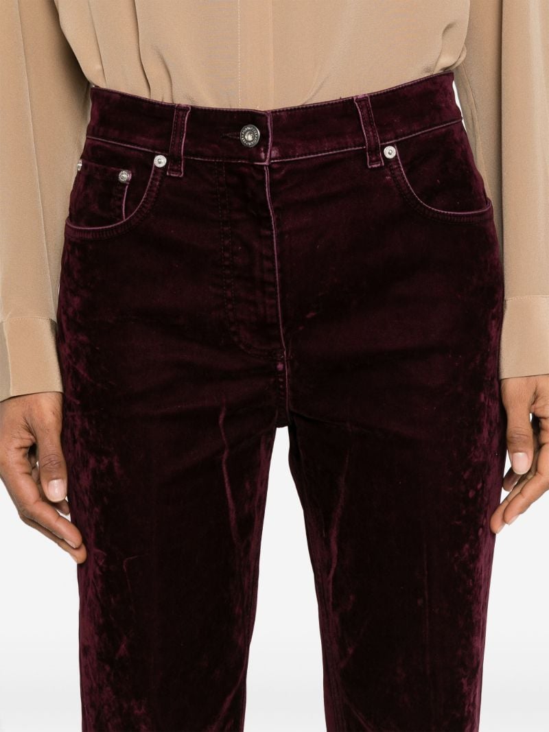 Red Velvet Trousers