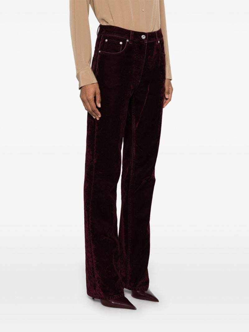 Red Velvet Trousers