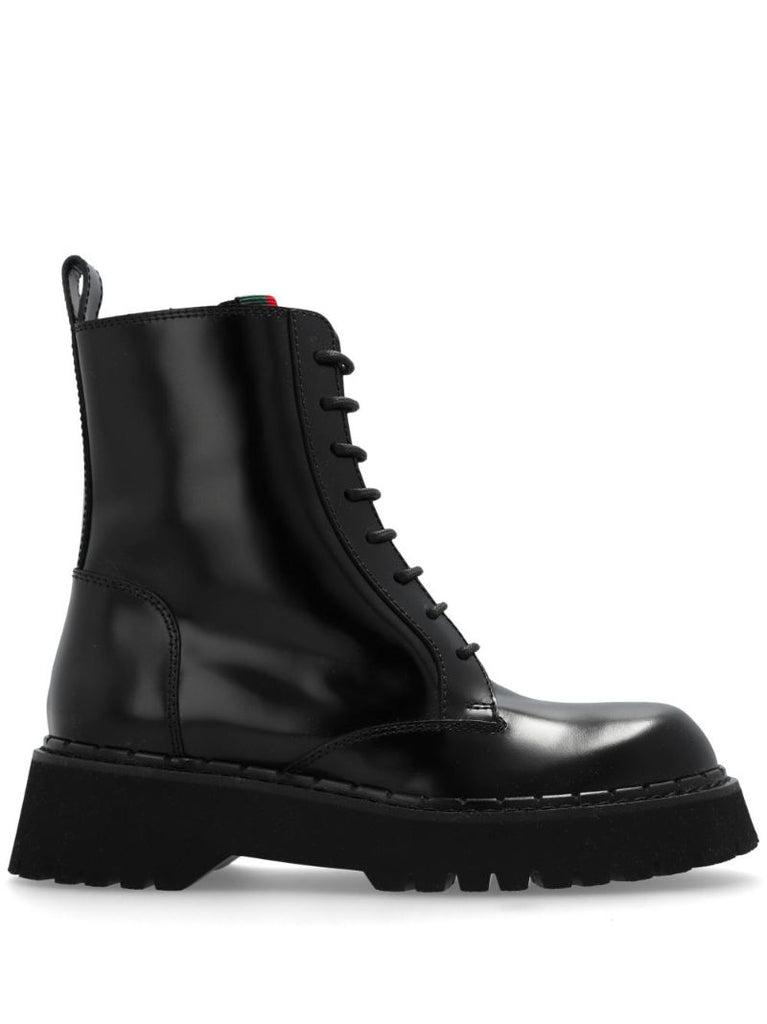 Web Ankle Boots