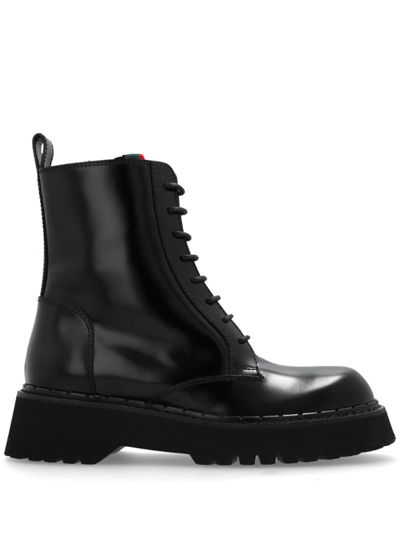 Web Ankle Boots