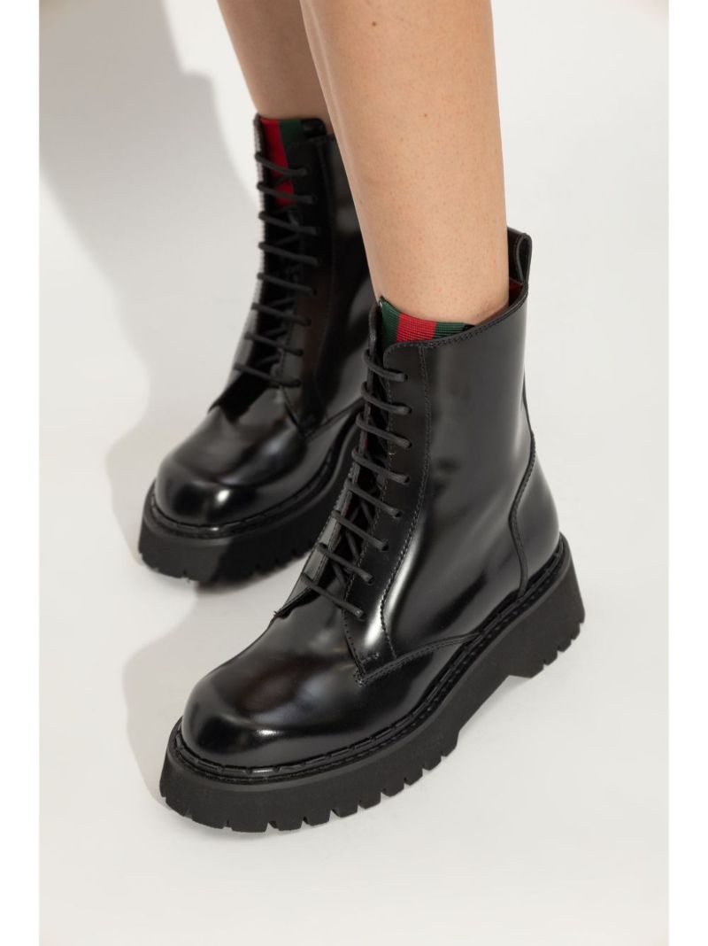 Web Ankle Boots