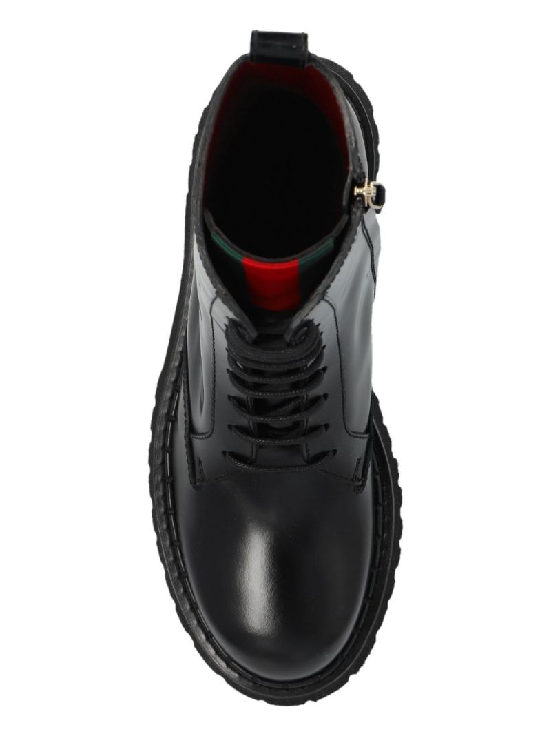 Web Ankle Boots