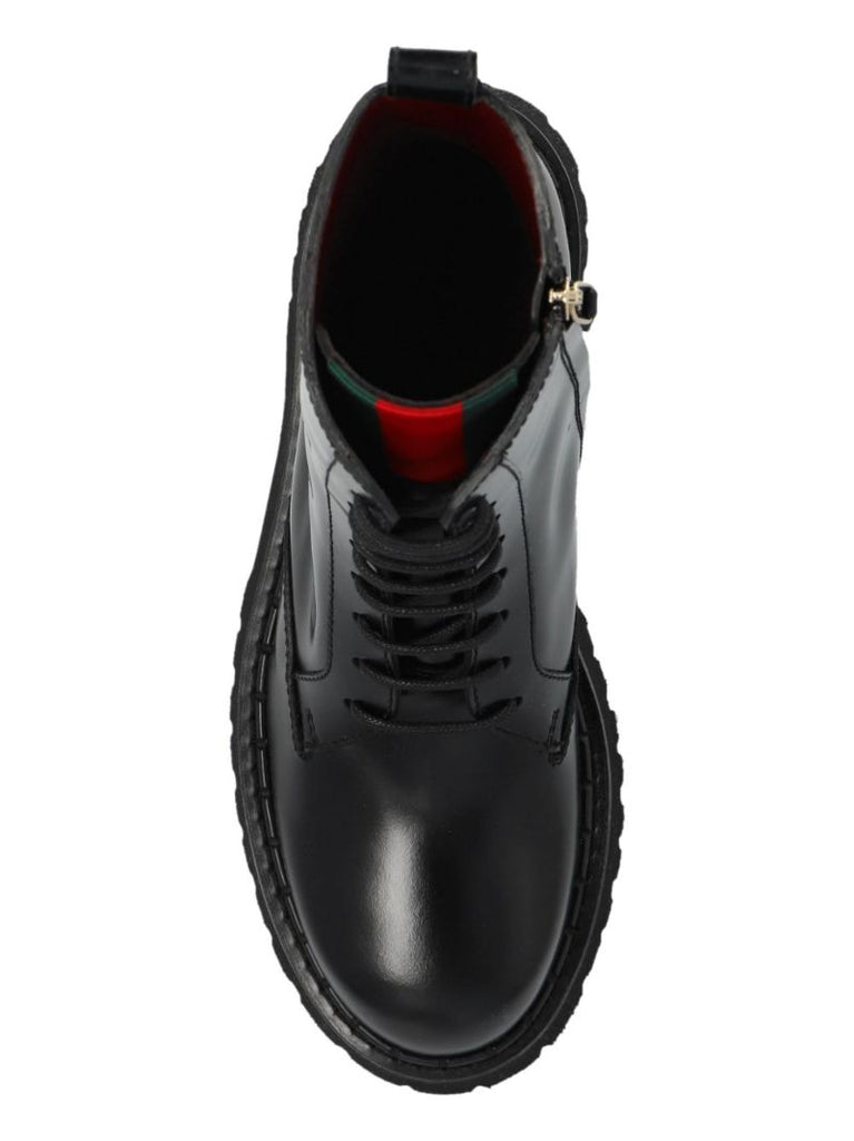 Web Ankle Boots