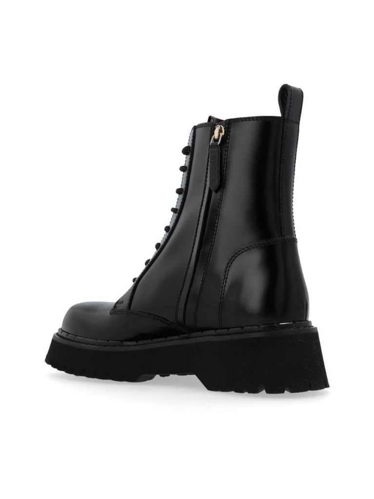 Web Ankle Boots