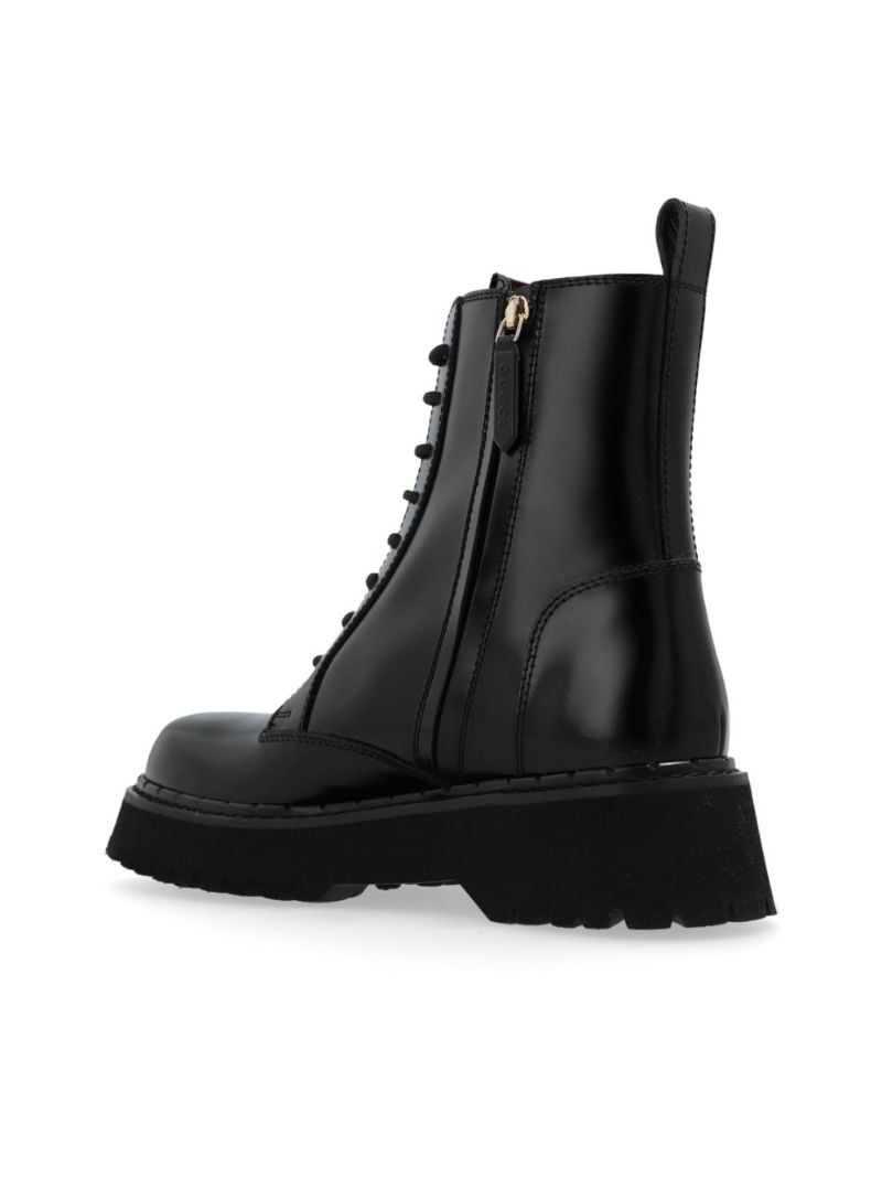 Web Ankle Boots