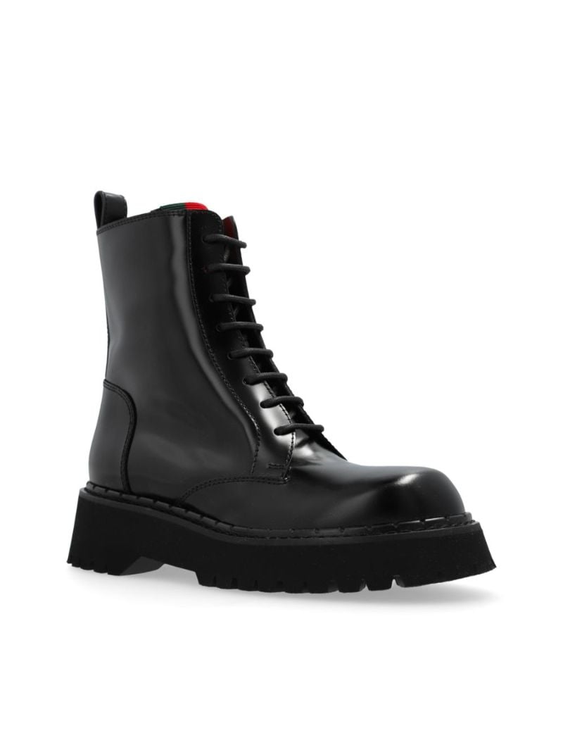 Web Ankle Boots