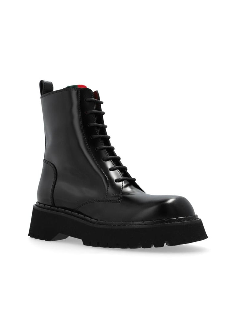 Web Ankle Boots