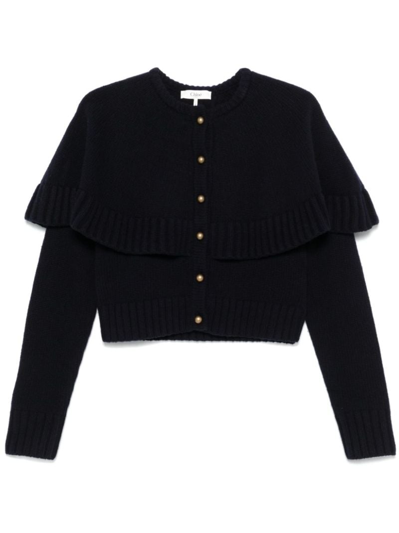 Cape-design Cardigan