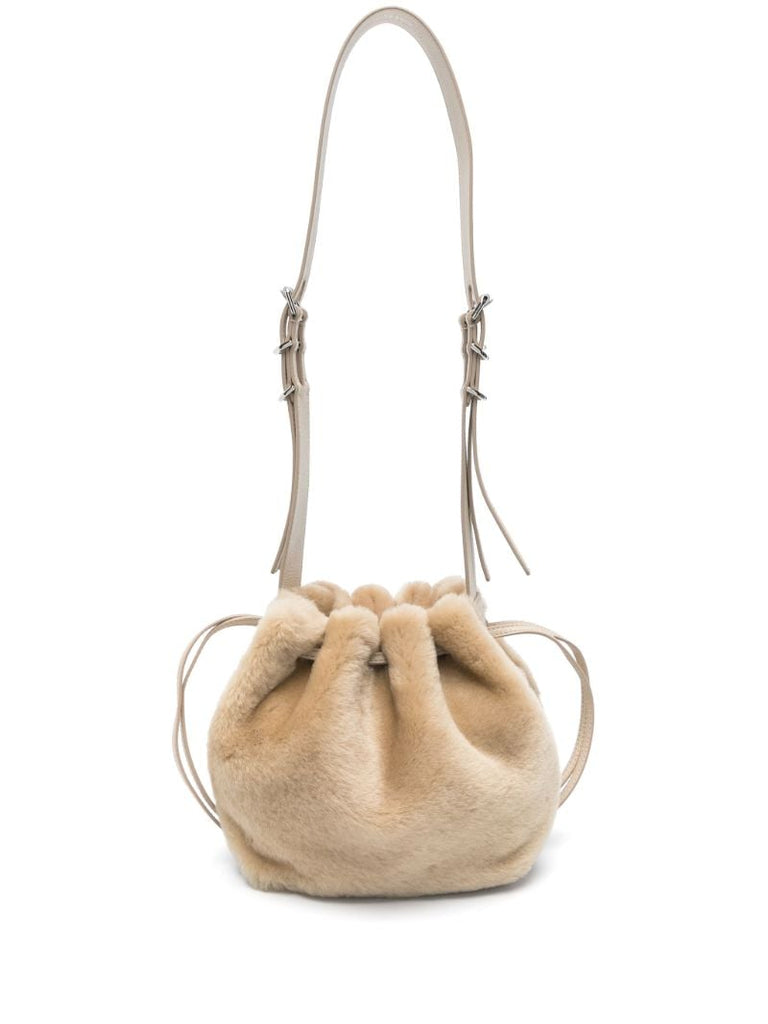 Neutral Pumpkin Small Bucket Bag