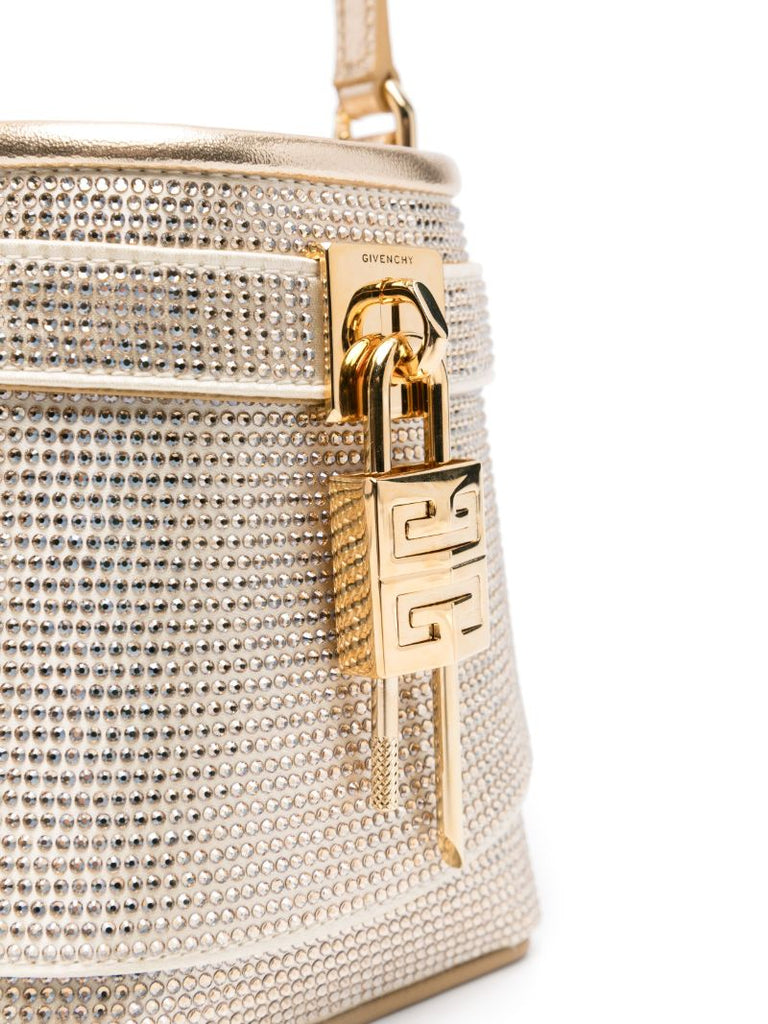Micro Shark Lock Bucket Bag