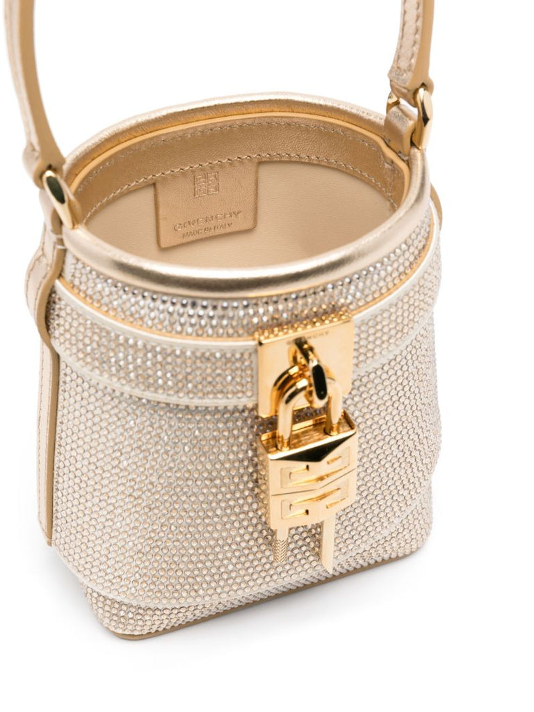 Micro Shark Lock Bucket Bag