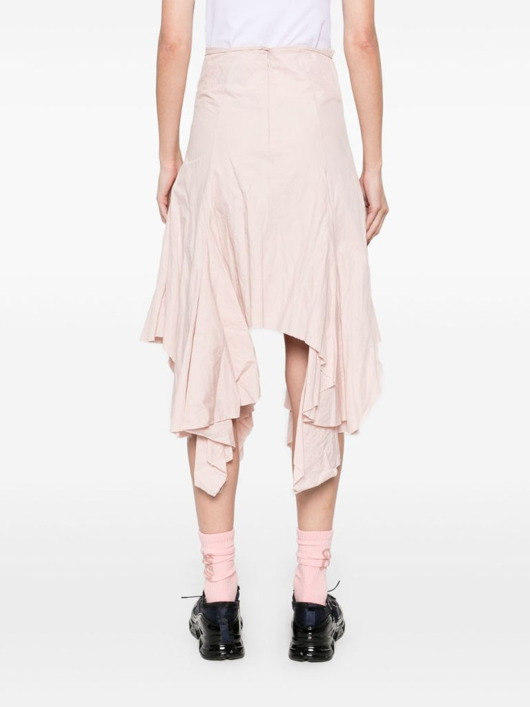 Flounce Midi Skirt