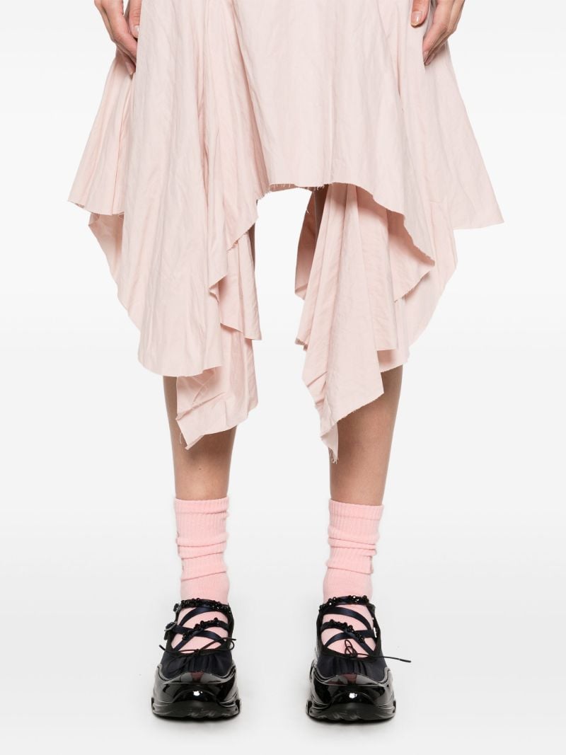 Flounce Midi Skirt