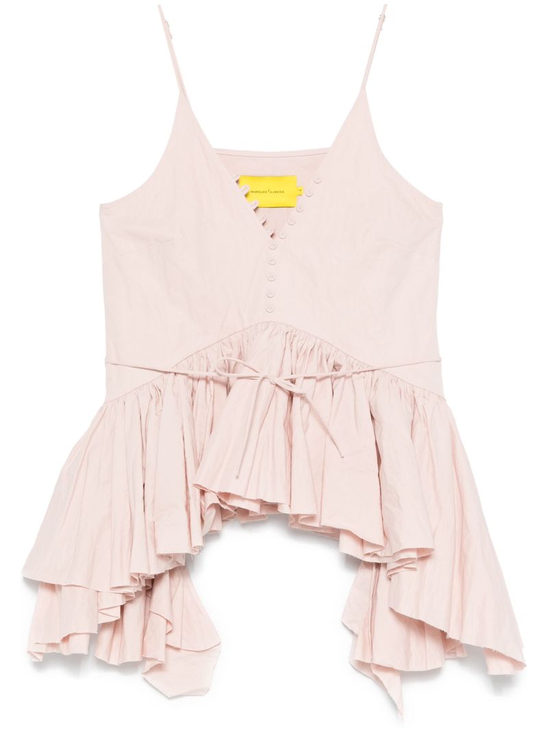Ruffled Cami Top
