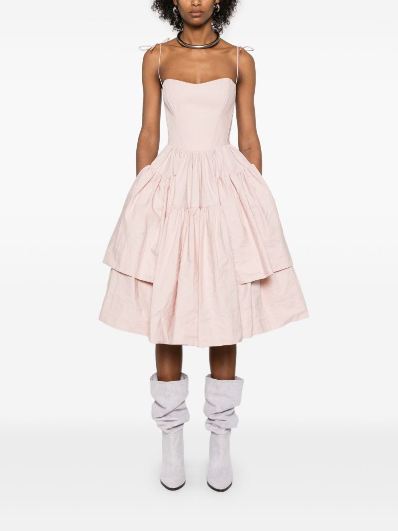 Pink Tiered Dress