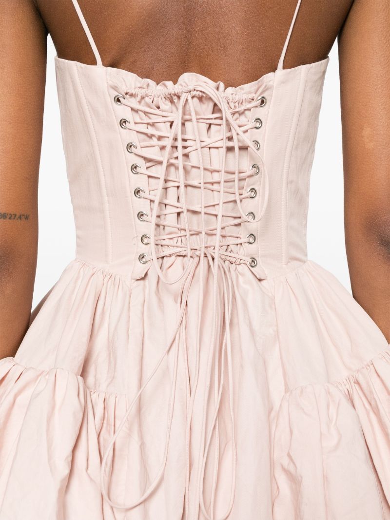 Pink Tiered Dress