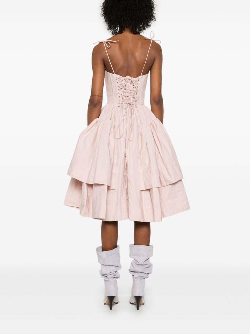 Pink Tiered Dress