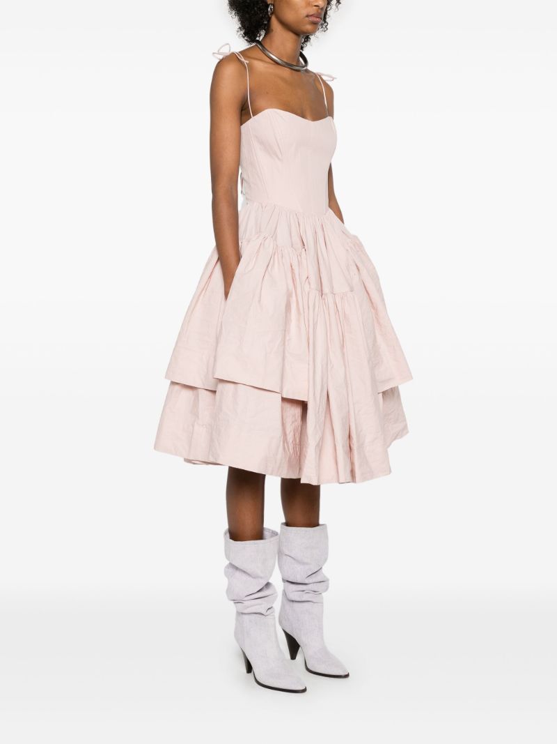 Pink Tiered Dress