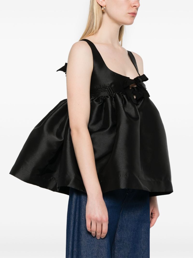 Black Mikado Top