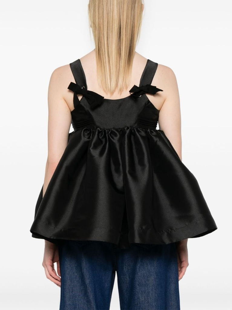 Black Mikado Top