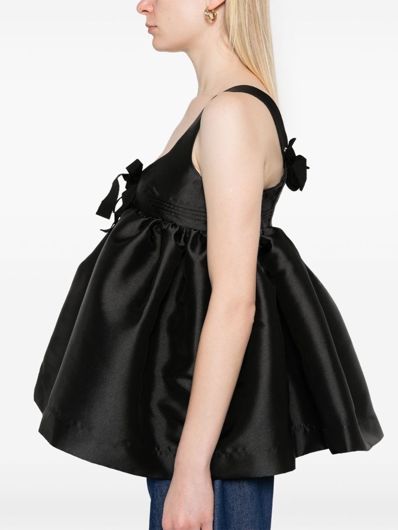 Black Mikado Top
