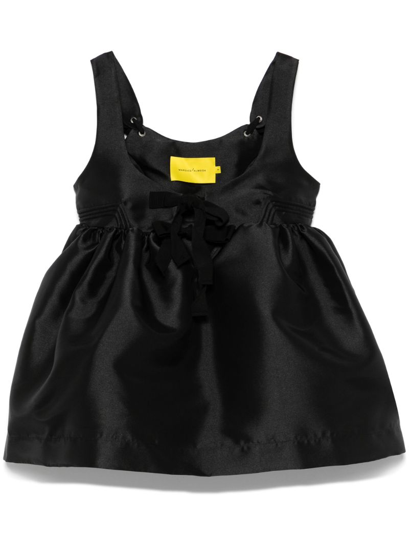 Black Mikado Top