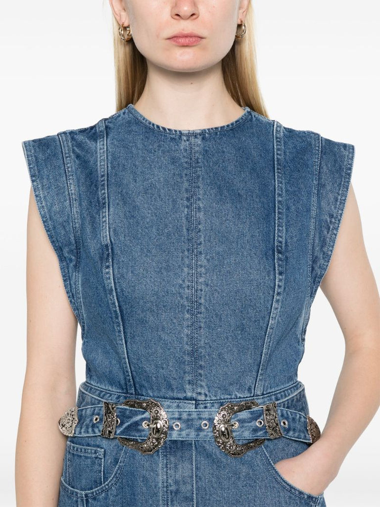Blue Denim Dress