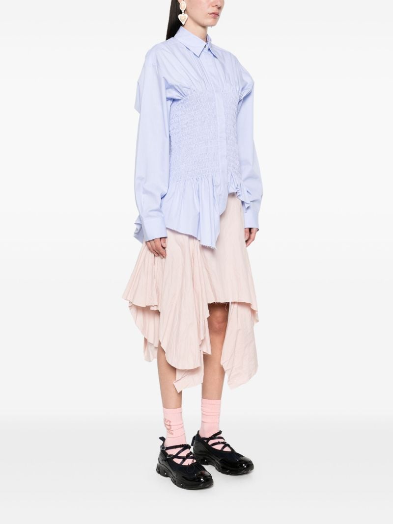 Smocked Shirt