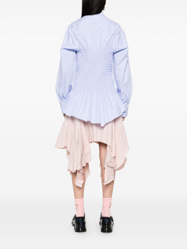 Smocked Shirt