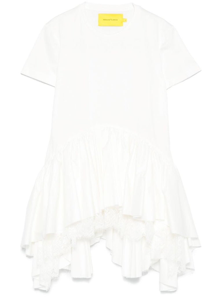 Ruffled T-shirt