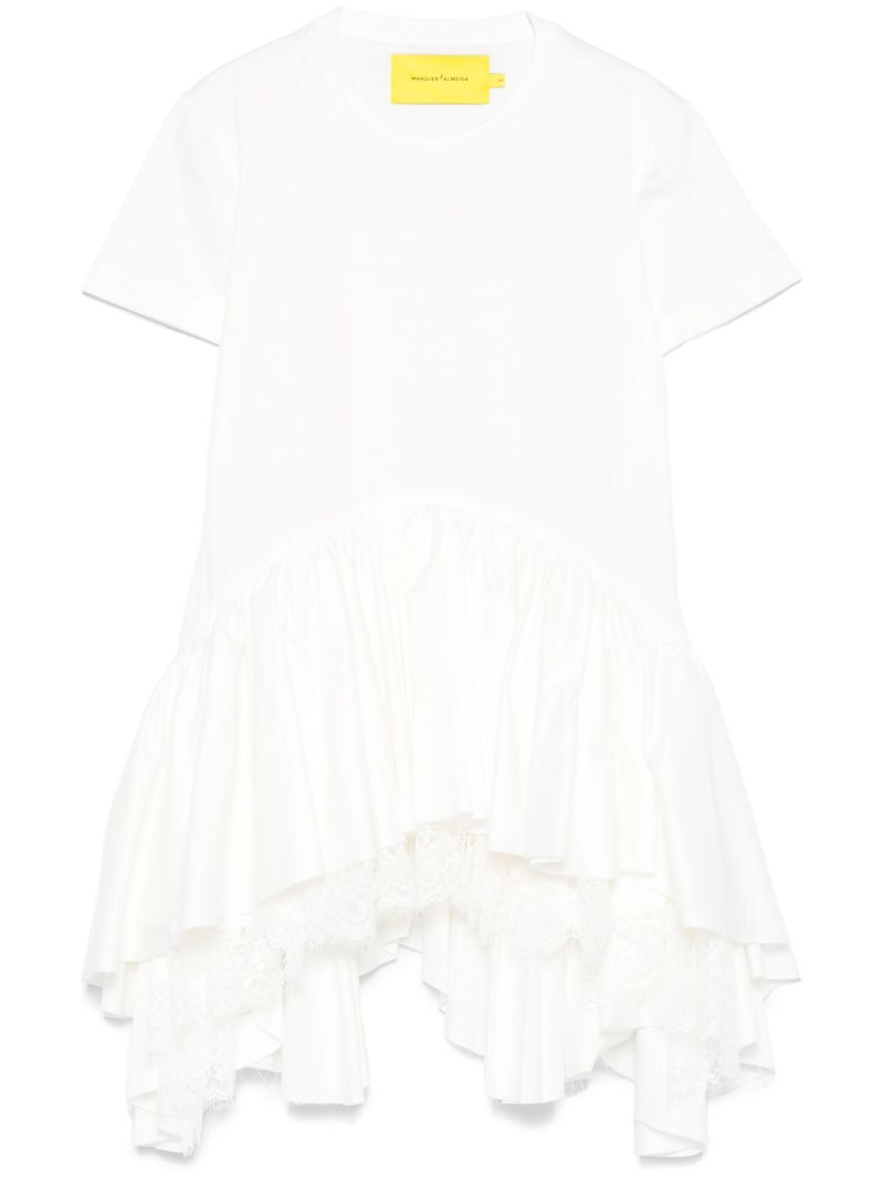 Ruffled T-shirt