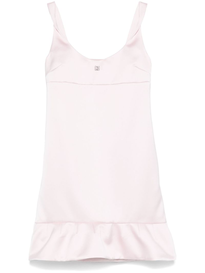Logo-plaque Mini Dress