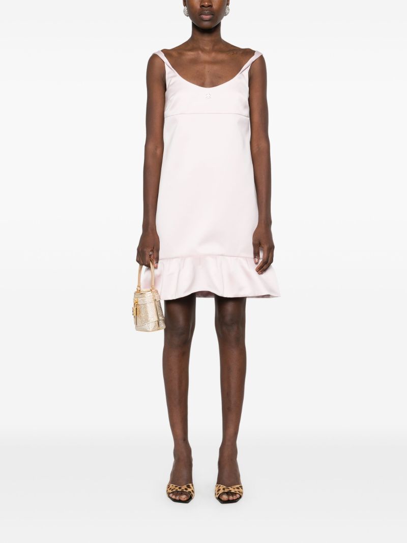 Logo-plaque Mini Dress