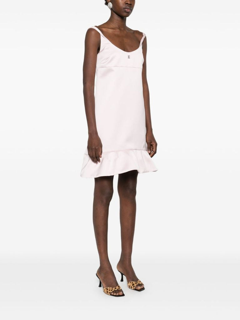 Logo-plaque Mini Dress