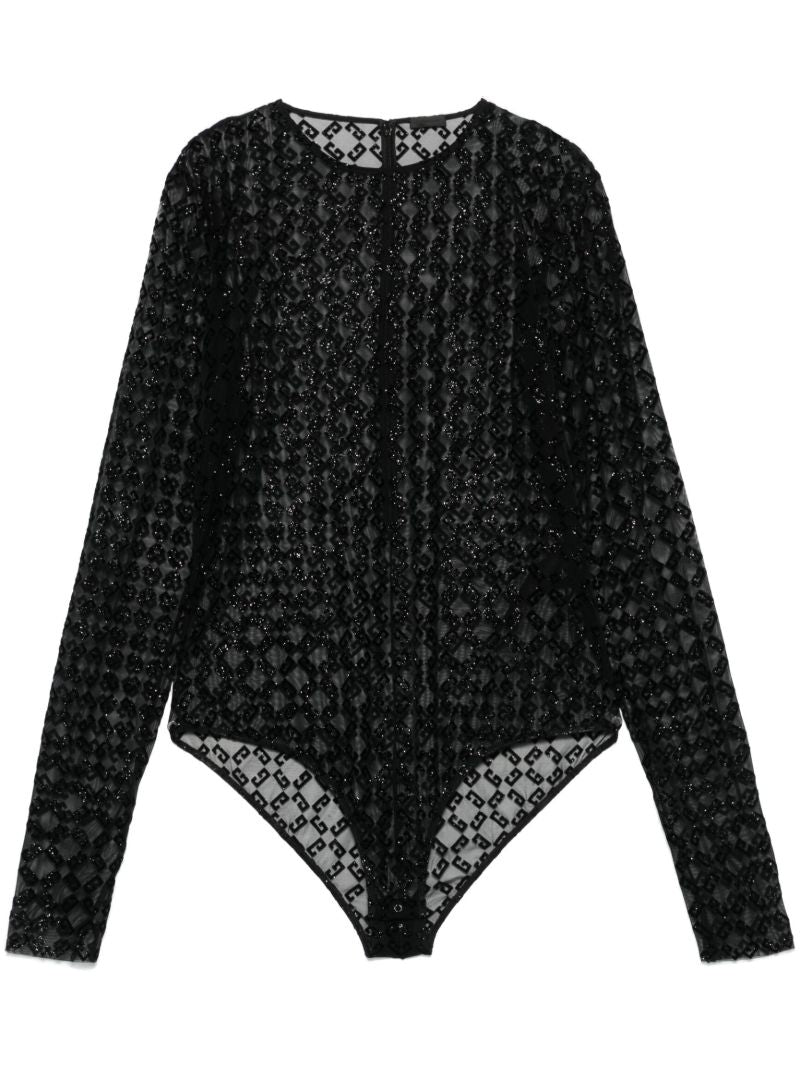Flocked-monogram Body