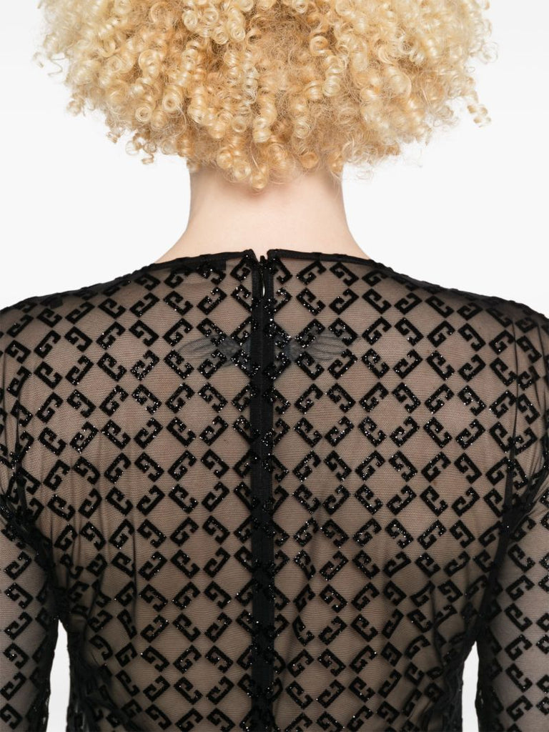 Flocked-monogram Body