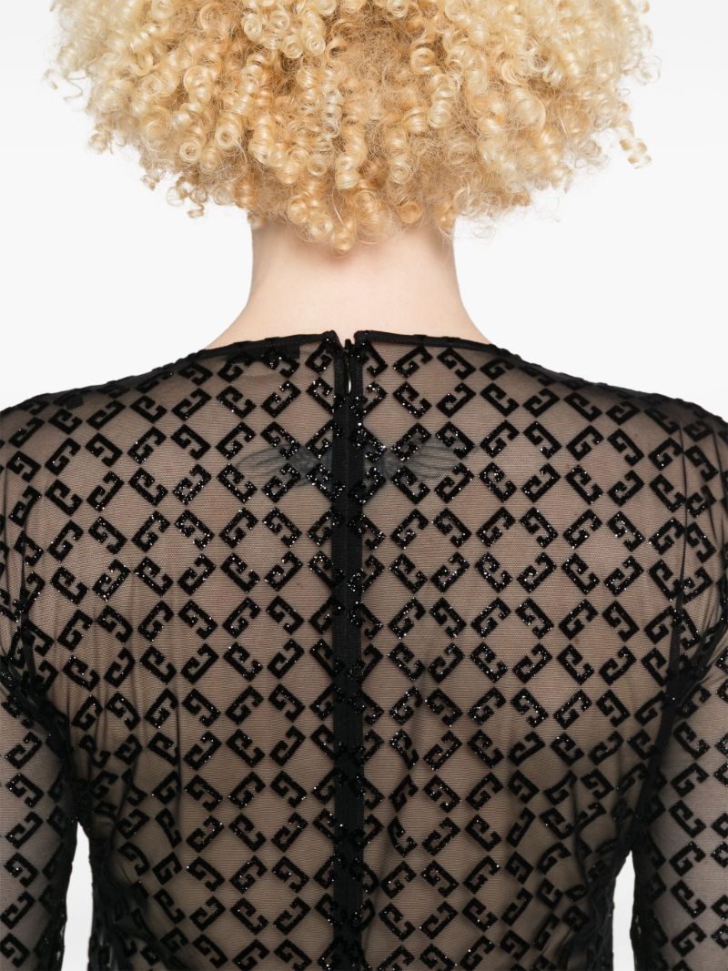 Flocked-monogram Body
