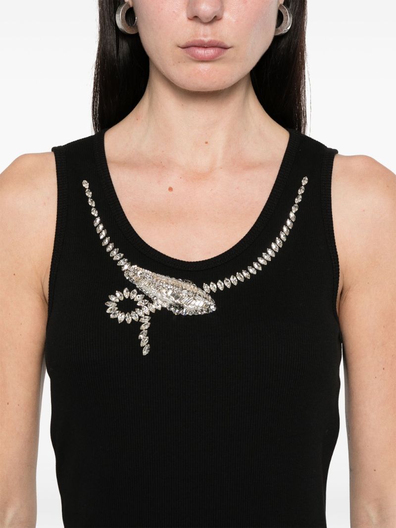 Black Snake Crystal Dress
