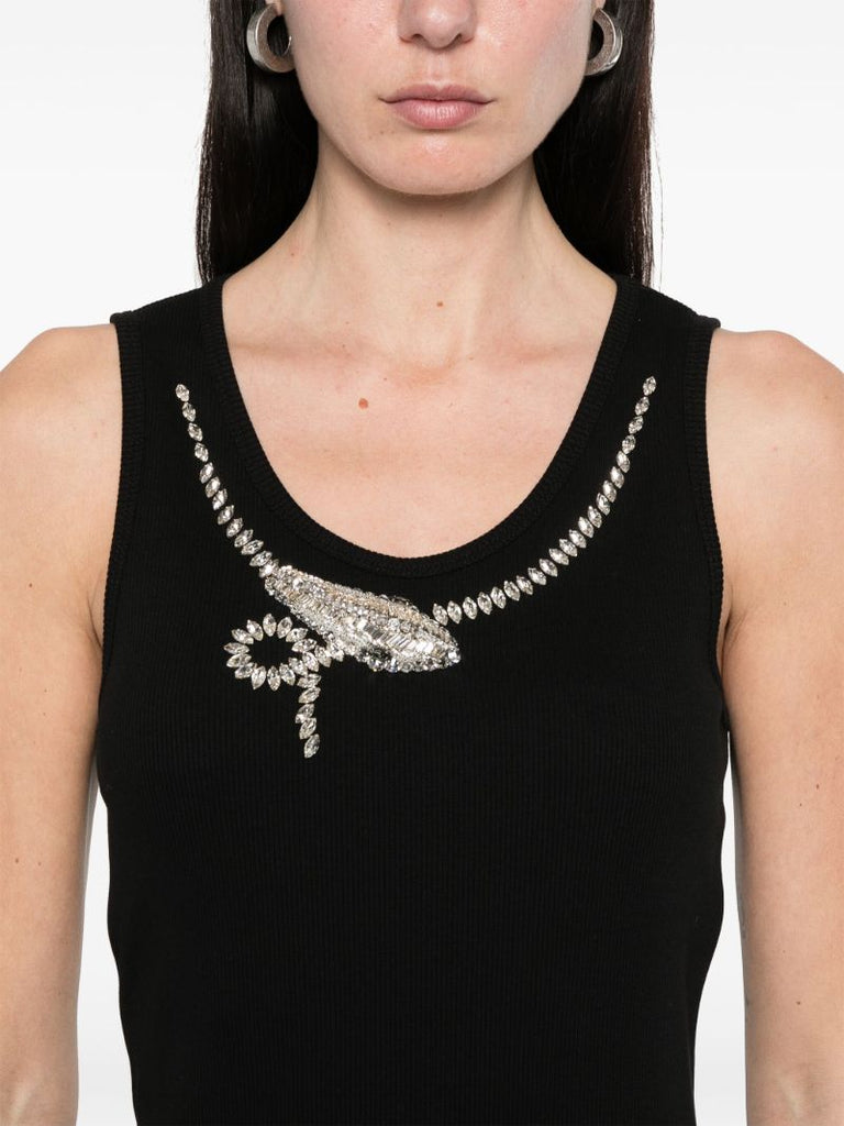 Black Snake Crystal Dress